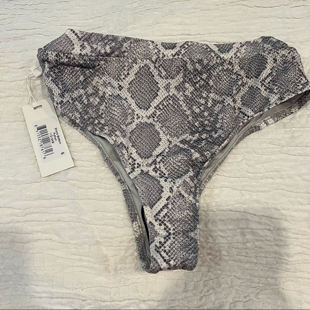 Frankie’s Bikinis “Shore” Bottom In Python (Pr) - image 4